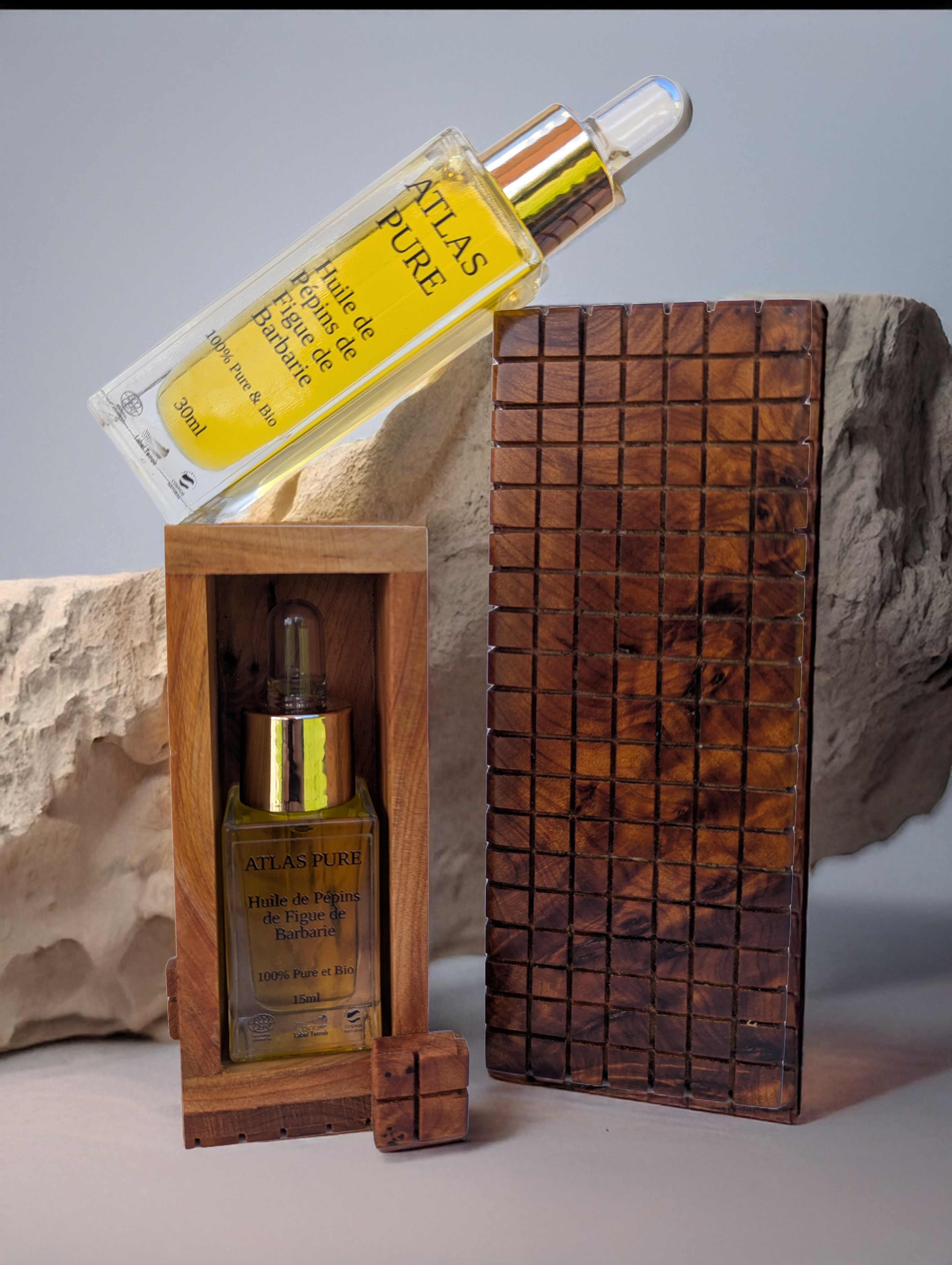 Atlas Pure Coffret Cadeau Boîte Thuya 15ml