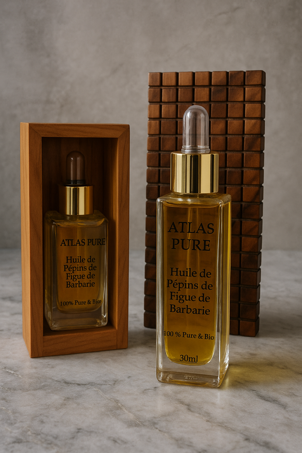Atlas Pure Coffret Cadeau Boîte Thuya 30ml